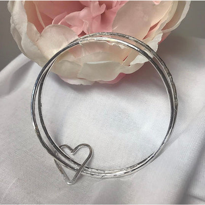 Australian Made Sterling Silver Handcrafted Bangle